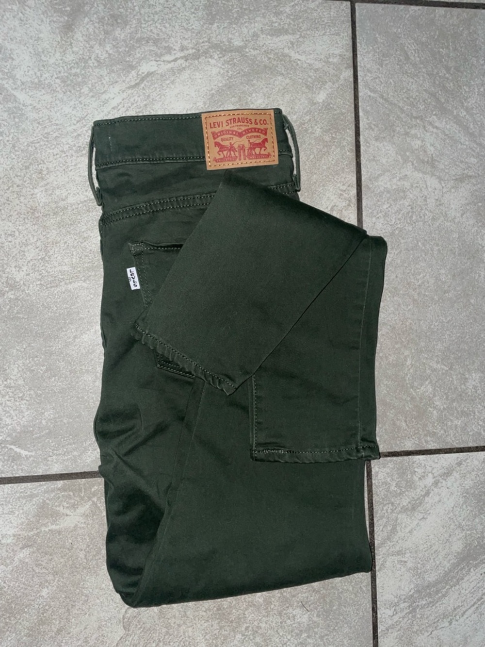 Levi's Women's Skinny Jeans - Dark Green